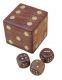 Dice-Box with 5 dices